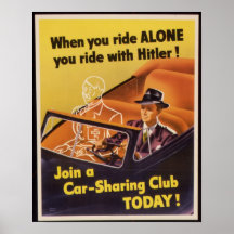 Allied War Effort Poster