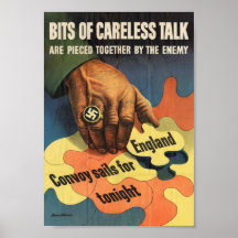 Allied War Effort Poster