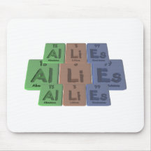 Allies-Al-Li-Es-Aluminium-Lithium-Einsteinium Mousepads