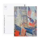 Allies Day, May 1917 by Frederick Childe Hassam Postcards