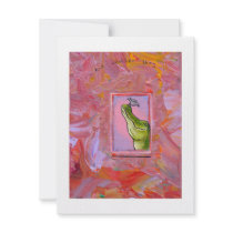 Alligator and bird balance of power fun unique art