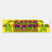 alligator bumper stickers