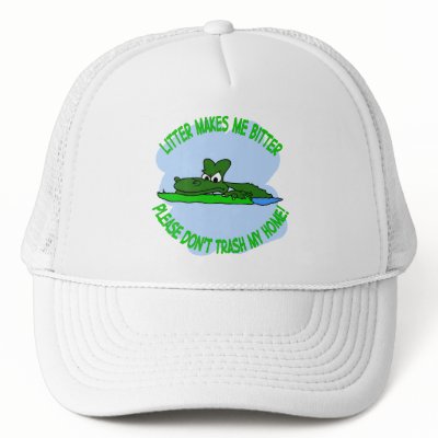 alligator hat by shopaholicchick