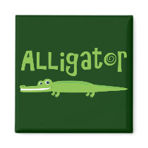 Alligator Fridge Magnets