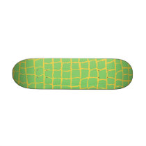 Alligator Print Skateboard Mini