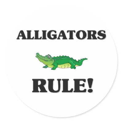 ALLIGATORS Rule! by AnimalShirts