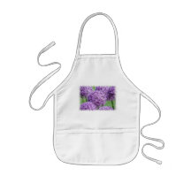 Allium Flowers Children's Smock Aprons