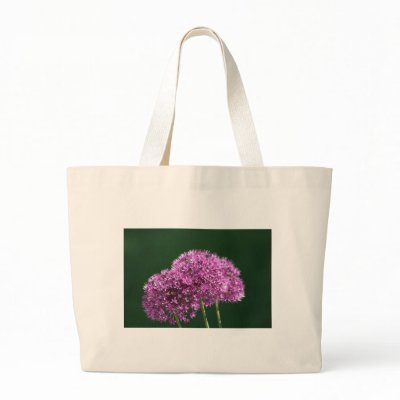 "Allium Globemaster" Floral Photo Tote Bag by CharlottesPhotos