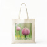 Allium Schoenoprasum - Chive bud Tote Bag