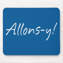 Allons-y Mousepads