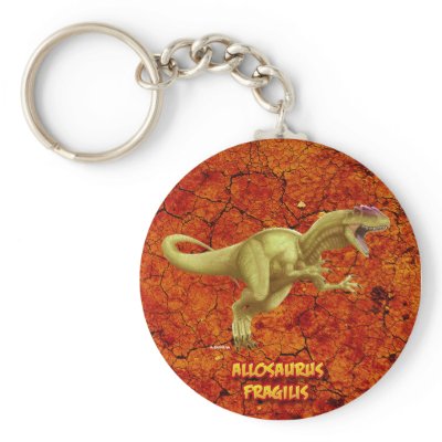 Allosaurus Keychains by nyctherion