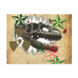 Allosaurus Post Card