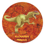 Allosaurus stickers