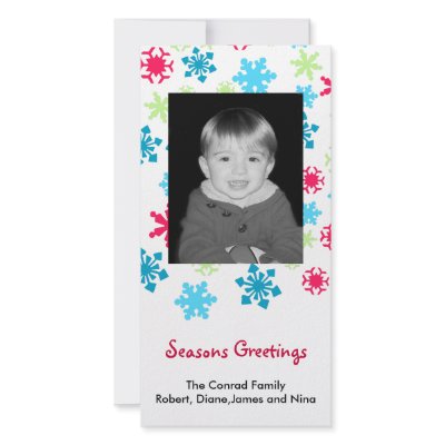 allover flakes photo cards by margaret40