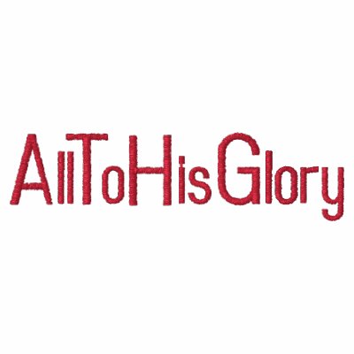 "AllToHisGlory" polo shirt by AllToHisGlory
