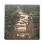 Alluvial Gold Mining. Rainforest, Guyana. Refrigerator Magnets