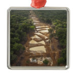 Alluvial Gold Mining. Rainforest, Guyana. Christmas Tree Ornaments