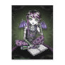 Ally Bat Winged Emo Ipod Fairy Postcard