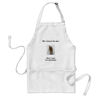 ally cropped, OK, I chased the dee... - Customised Aprons by carolinevaughan