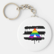 ALLY FLAG DRIPPING KEYCHAINS