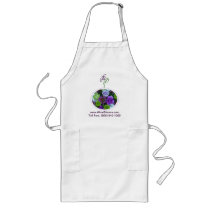 Alma Blooms Purple Bouquet Apron