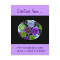 Alma Blooms Purple Bouquet