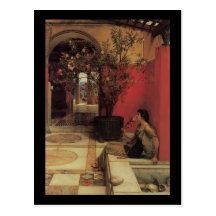 Alma Tadema Oleander Post Card