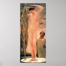 Alma-Tadema - The model of a sculptor Posters