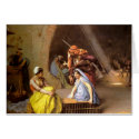 "Almehs Playing Chess In A Cafe", by Jean Leon Ger cards
