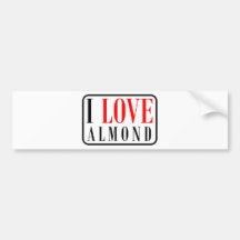 Almond, Alabama City Design Bumper Stickers