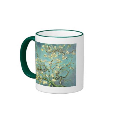 Almond Branches In Bloom, Vincent Van Gogh Mugs by masterpiecesofart