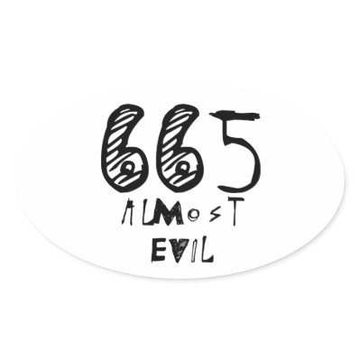 Almost Evil Stickers by RoamingRosie
