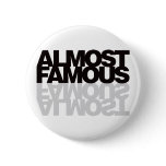 Almost Famous - Black buttons