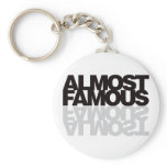 Almost Famous - Black Keychains