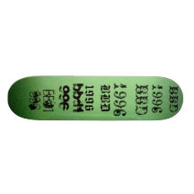almost looks like my real pro board BBD1996 Skate Board