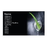 Aloe drink business card template