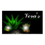 Aloe Vera Rocks Spa Business Card