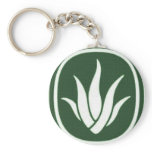 AloeCure®aloe leaf products Key Chains
