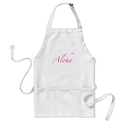Aloha Apron by ginyhogan