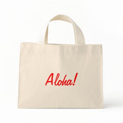 Aloha! Tote Bags by foreal
