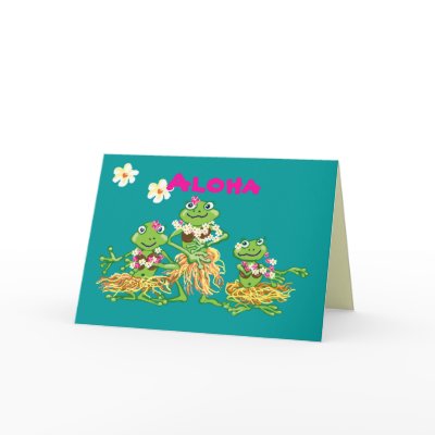 Aloha - Birthday card by Annaart