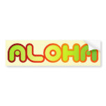 Aloha Bumper Sticker