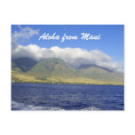 Aloha from Maui Post Card