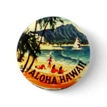 Aloha Hawaii Pinback Buttons