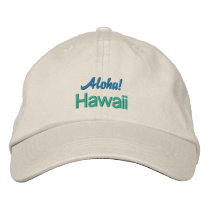 ALOHA! HAWAII cap Embroidered Hats