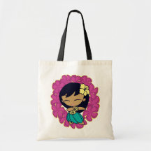 "Aloha Honeys" Tote Bags in Fuchsia
