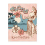 Aloha Hula Girl STD Postcard