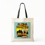 Aloha Martini Tote Bags