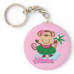 Aloha Monkey Keychain