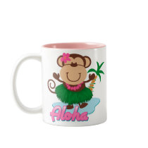 Aloha Monkey Mug
